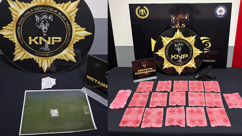 Karabük’te 05-19 Kasım tarihleri arasında gerçekleştirilen 4 ayrı uyuşturucu operasyonunda