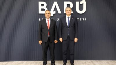 Karabük valisi Mustafa Yavuz Bartın Üniversitesi Rektörü Prof. Dr Ahmet