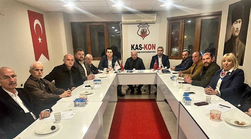 Anadolu Kastamonulular Derneği Kastamonu Konfederasyonu (KASKON) Genel Merkezini ziyaret etti.