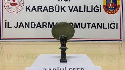 Karabük’ün Safranbolu ilçesinde jandarma ekiplerince düzenlenen operasyonlarda Antik Mısır dönemine