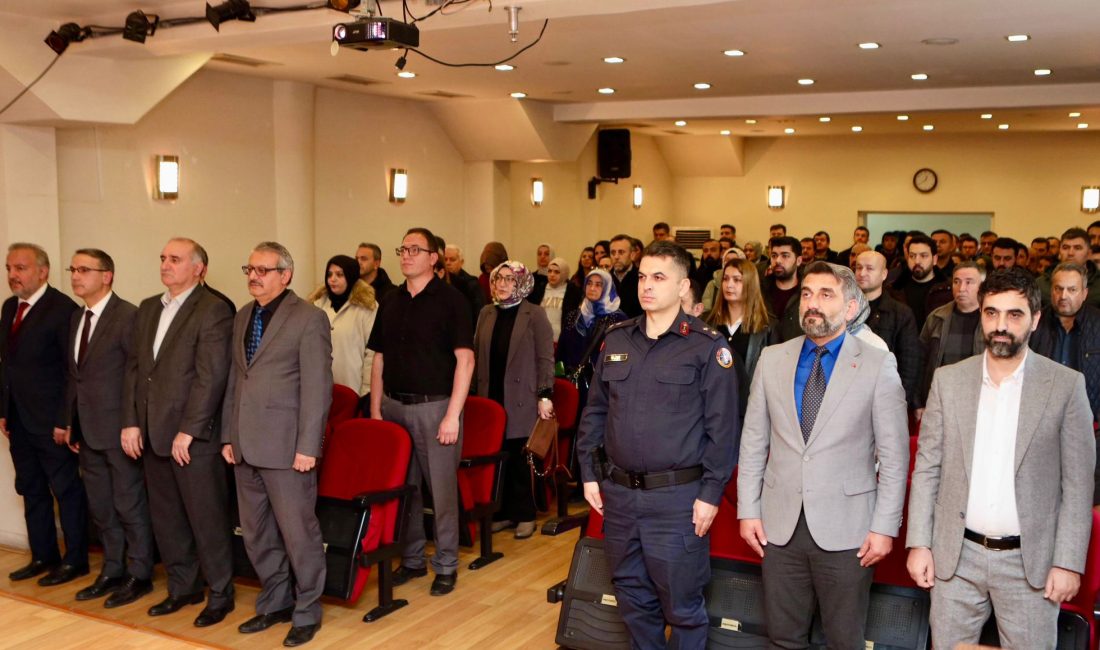 Safranbolu Kaymakamlığı tarafından 10 Aralık Dünya İnsan Hakları Günü dolayısıyla