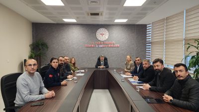 Karabük İl Sağlık Müdürlüğü Toplantı Salonu’nda, İl Sağlık Müdürü Op.