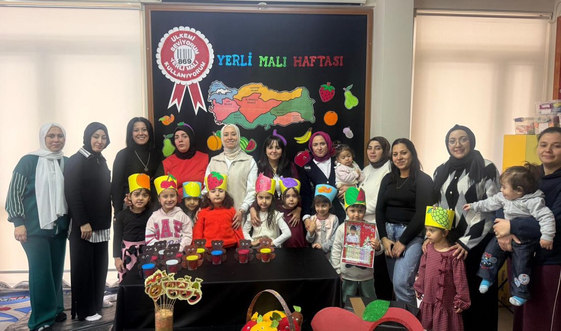 Karabük Belediyesi Atatürk Mahallesi KAMER’de, yerli malı bilincine dikkat çeken