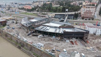 Karabük Belediyesi tarafından şehirlerarası ulaşım altyapısını güçlendirmek amacıyla başlatılan Karabük