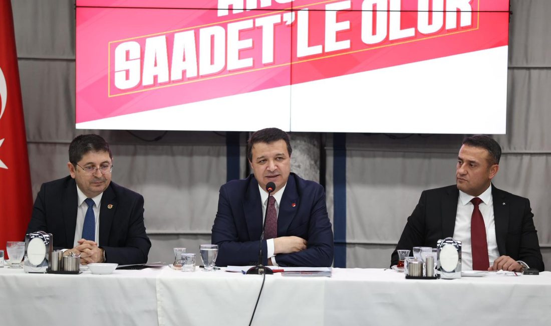 Saadet Partisi Genel Başkanı Mahmut Arıkan, Anadolu Basın Birliği Yönetim