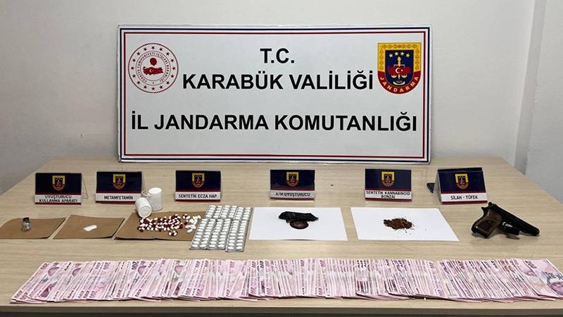 Karabük’te jandarma ekiplerince düzenlenen uyuşturucu operasyonunda 7 şüpheli yakalandı. Karabük