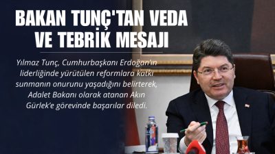 Adalet Bakanlığı görevini Cumhurbaşkanı Recep Tayyip Erdoğan’ın imzaladığı kararname ile