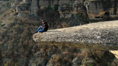 UNESCO Dünya Miras Listesi’nde yer alan Karabük‘ün Safranbolu ilçesinde “taş teras”