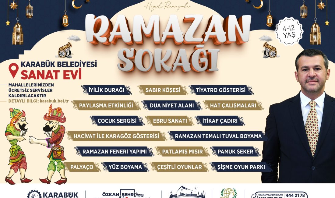 Karabük Belediyesinin geçtiğimiz yıl mahallelerde “Ramazan Tiyatrosu Mahallenizde” adıyla gerçekleştirdiği