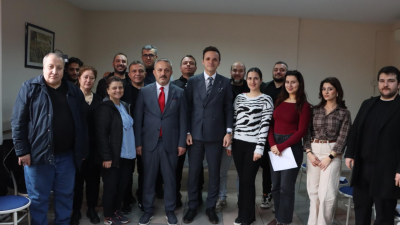 Karabük Cezaevi ve Basın Savcısı Oğuz Yılmaz basın mensuplarıyla bir