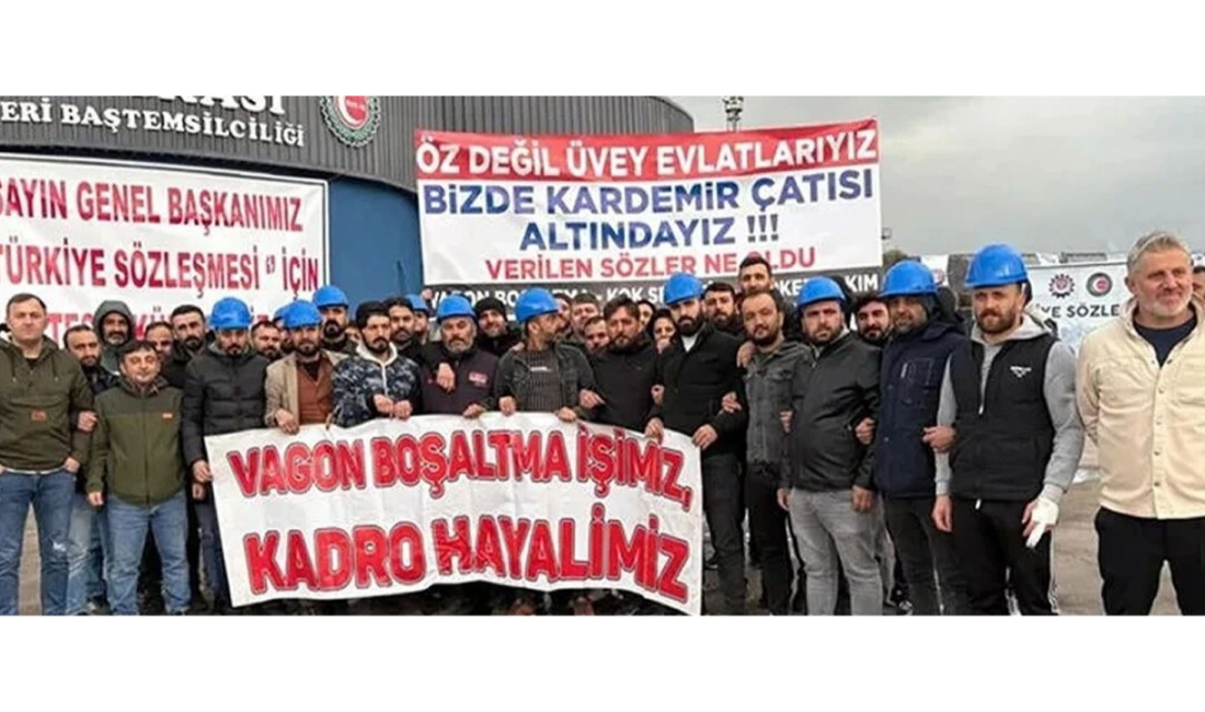 KARDEMİR A.Ş. bünyesinde vagon tahliye, kok seramik ve merkez bakım
