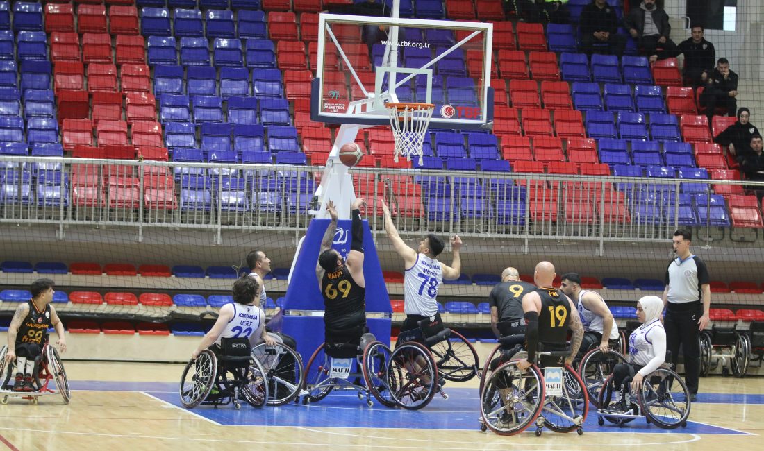 Tekerlekli Sandalye Basketbol Süper Ligi’nde mücadele eden Karabük Demir Kartal Spor Kulübü,