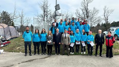 Karabük İl Sağlık Müdürlüğü bünyesinde faaliyet gösteren Ulusal Medikal Kurtarma Ekibi