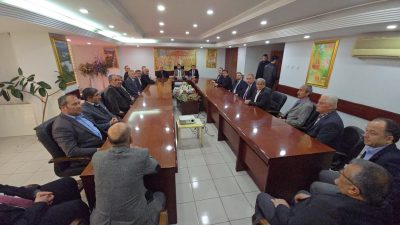 Karabük Ova Dernekler Federasyonu Başkanı Durmuş Eren, yönetim kurulu üyeleri ve