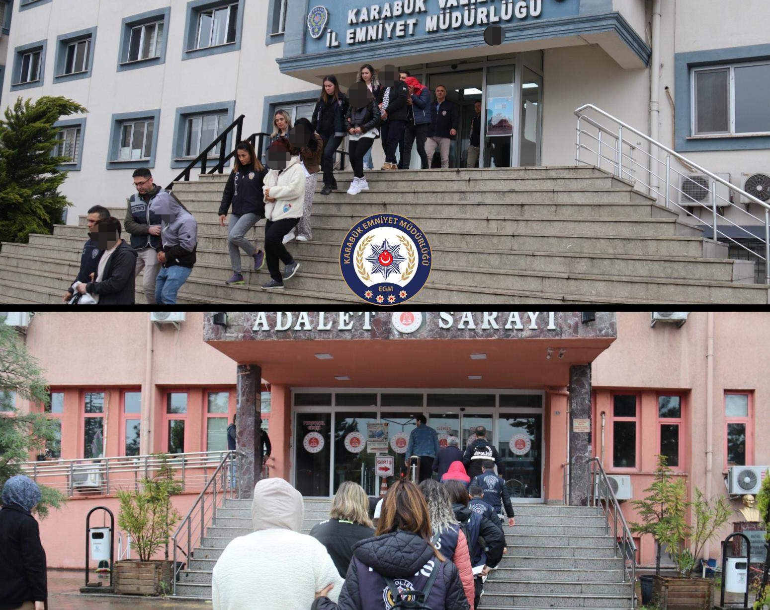 Karabük merkezli 7 ilde düzenlenen siber dolandırıcılık operasyonunda, sosyal medya üzerinden