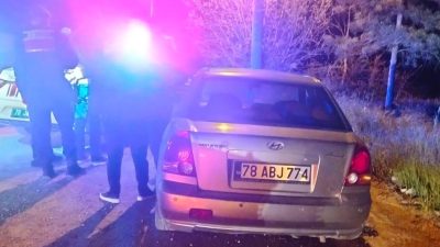 Karabük‘te jandarmanın “dur” ihtarına uymayarak kaçan sürücü, yaşanan kovalamacanın ardından