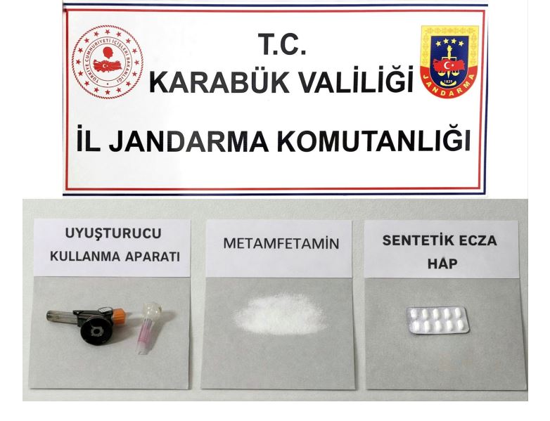 Karabük Cumhuriyet Başsavcılığı koordinesinde, Karabük İl Jandarma Komutanlığı ekiplerince 06-09