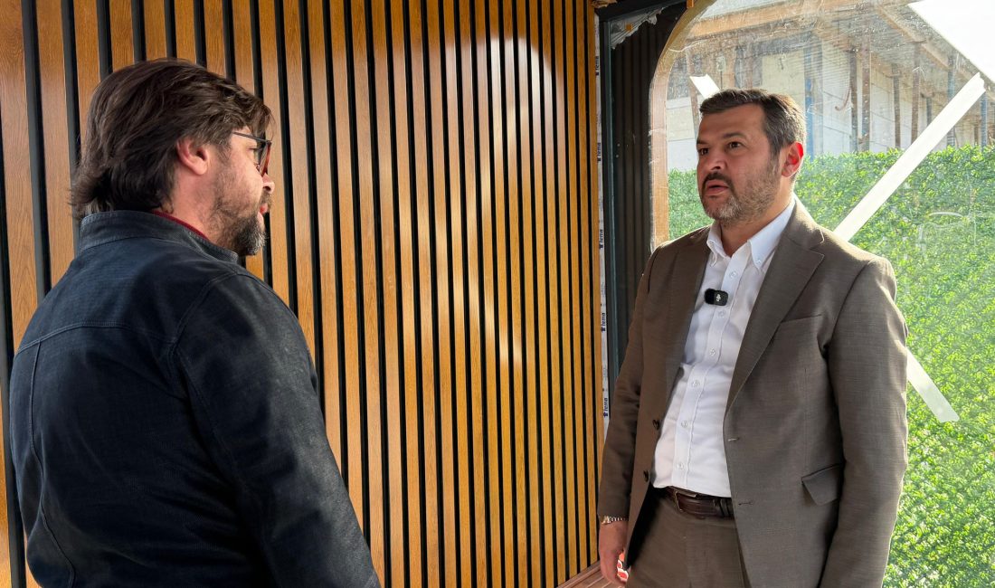 Karabük Belediye Başkanı Özkan Çetinkaya, Balıkpazarı mevkiinde yapımı tamamlanan yeni