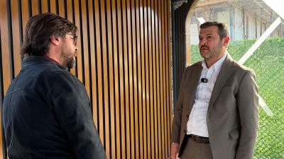 Karabük Belediye Başkanı Özkan Çetinkaya, Balıkpazarı mevkiinde yapımı tamamlanan yeni