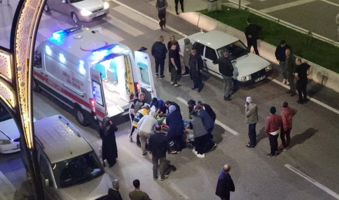 Karabük‘te yaya geçidinde otomobilin çarptığı yaya yaralandı. Kaza, gece saatlerinde