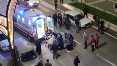 Karabük‘te yaya geçidinde otomobilin çarptığı yaya yaralandı. Kaza, gece saatlerinde