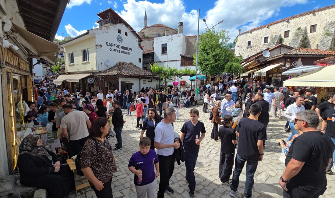 Karabük’ün UNESCO Dünya Miras Listesi’nde yer alan tarihi ilçesi Safranbolu,