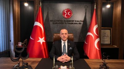 Milliyetçi Hareket Partisi (MHP) Karabük İl Başkanı Cenk Gedikoğlu, Kurban