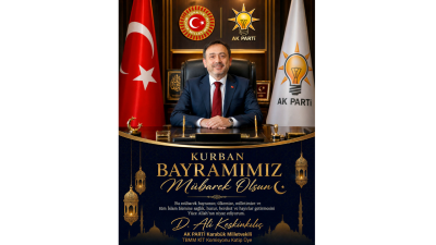 AK Parti Karabük Milletvekili Ali Keskinkılıç, Kurban Bayramı dolayısıyla yayımladığı