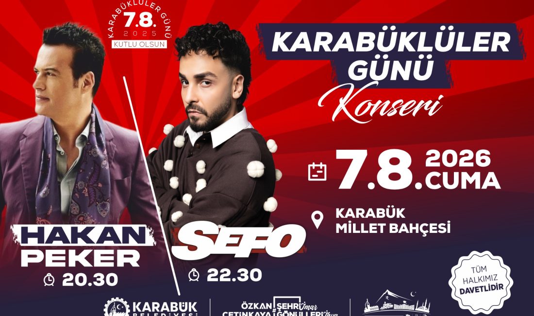Karabük Belediyesi öncülüğünde, şehrin birlik ve beraberlik ruhunu pekiştiren “Karabüklüler