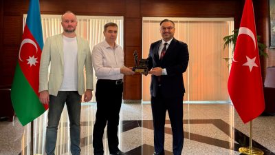İş insanı ve ZONSİAD Başkanı Nejdet Tıskaoğlu, Azerbaycan temasları kapsamında