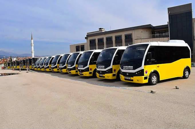 Karabük Belediyesi, sosyal belediyecilik çalışmaları kapsamında kent içi ulaşımda önemli