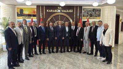 KARABÜK VALİSİ OKTAY ÇAĞATAY, TÜRK DÜNYASI GAZETECİLER FEDERASYONU KOORDİNASYONUNDA, KARABÜK