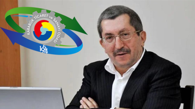 Karabük eski Belediye Başkanı Rafet Vergili Ticaret ve Sanayi Odasının