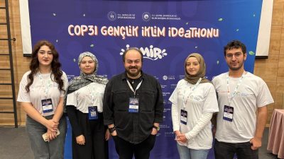 Gençlik ve Spor Bakanlığı koordinasyonunda düzenlenen COP31 Gençlik İklim Ideathonu’nun